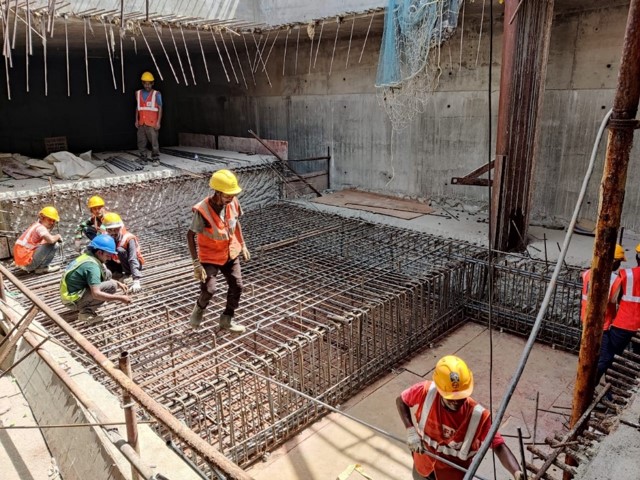 Entry Exit 5 Base Slab work_SVB